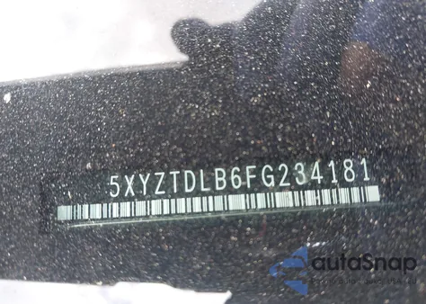 2015 Hyundai Santa Fe Sport 2.4L z USA, uszkodzony, nr VIN 5XYZTDLB6FG234181